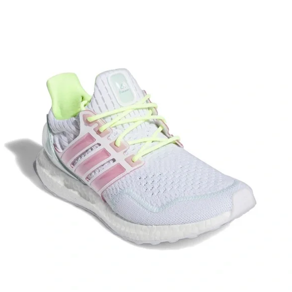 Women's Adidas Ultraboost 1.0 Neon - Picture 2 of 6
